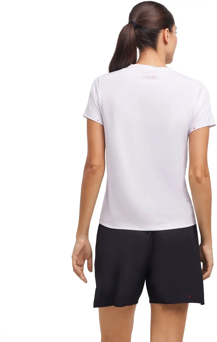 Falke Training Logo Shirt Dames - Wit - Maat L