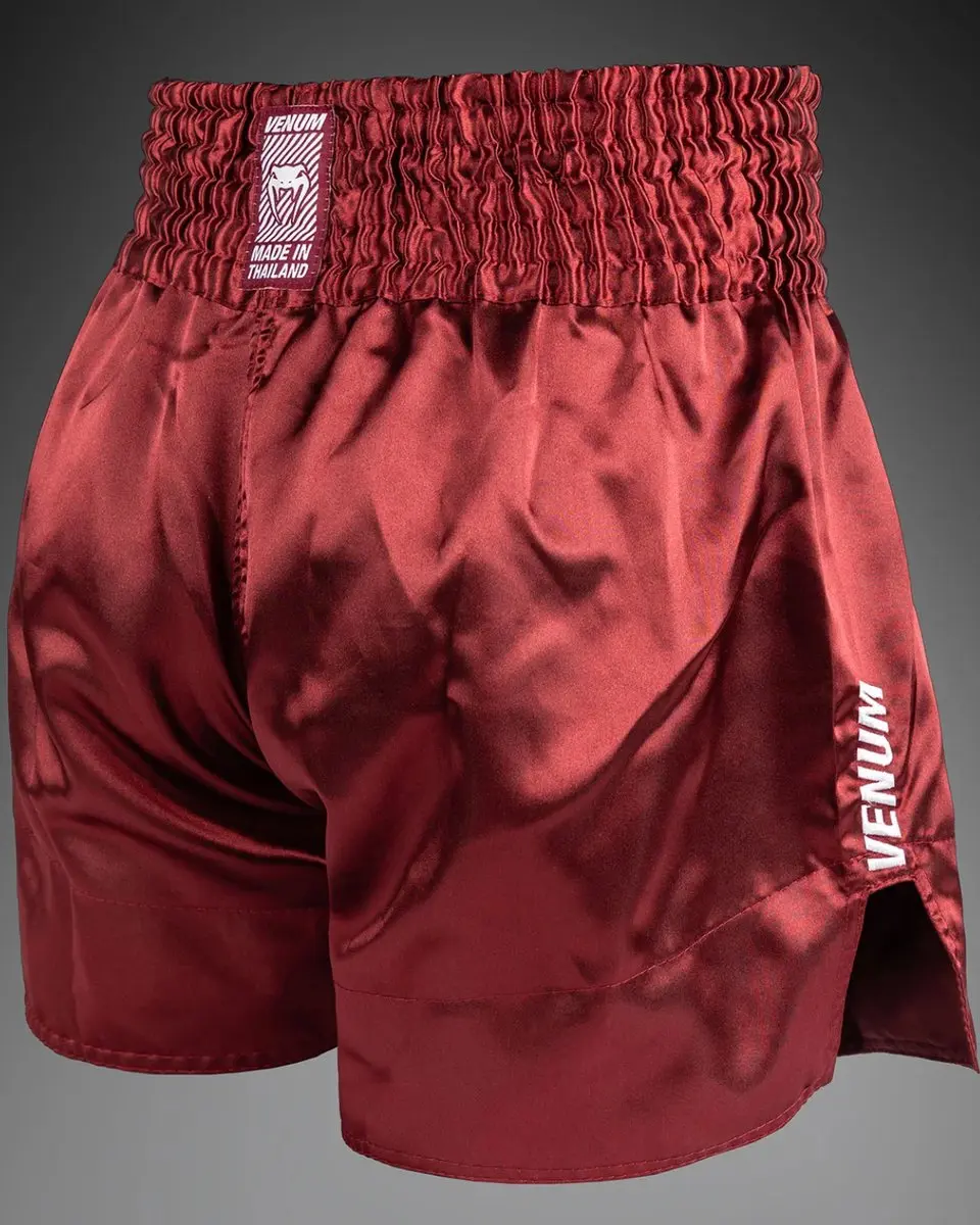 Venum Classic Evo Muay Thai Shorts XS - Burgundy - afbeelding 6 van 6