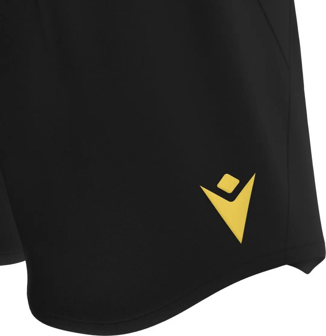 Macron Shen Eco Short Kinderen 140 - Zwart/Geel