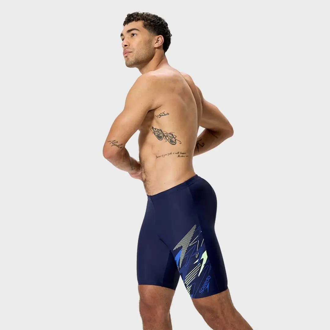 Speedo Medley Logo Jammer Heren Zwembroek - Marine L