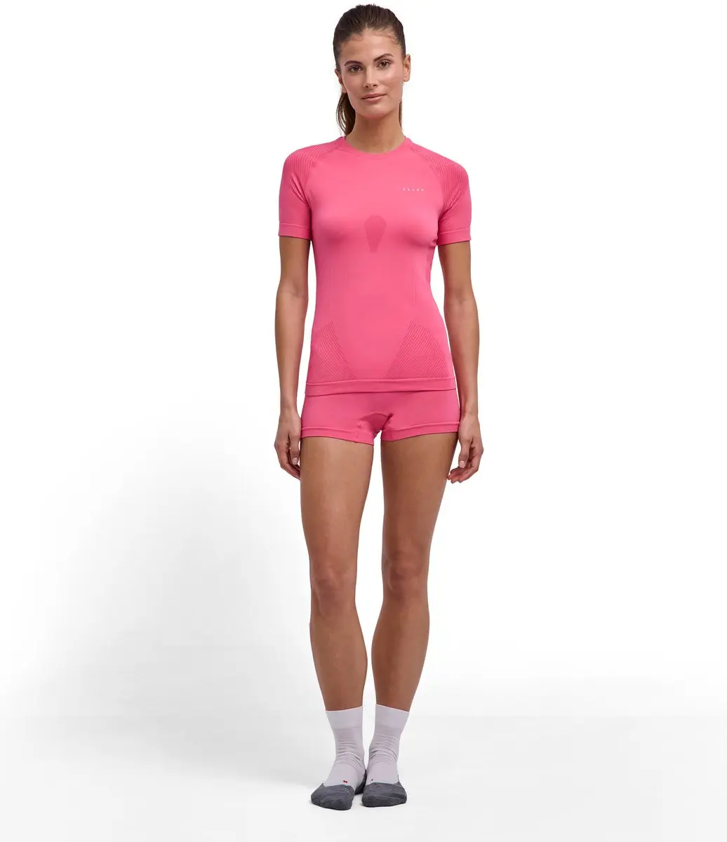 Falke Warm Shortsleeved Shirt 39162 - Dames L - Roze