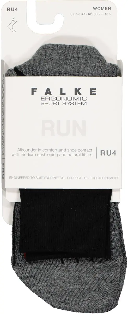 Falke RU4 Anti-Blaar Hardloopsokken Dames - 37/38 - Zwart