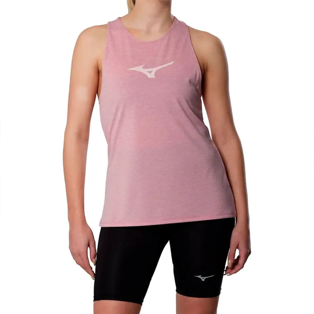 Mizuno Core Runbird Mouwloos T-shirt