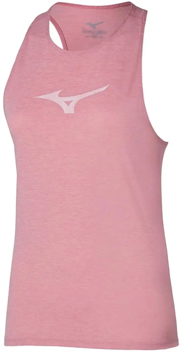 Mizuno Core Runbird Mouwloos T-shirt - XS - Roze