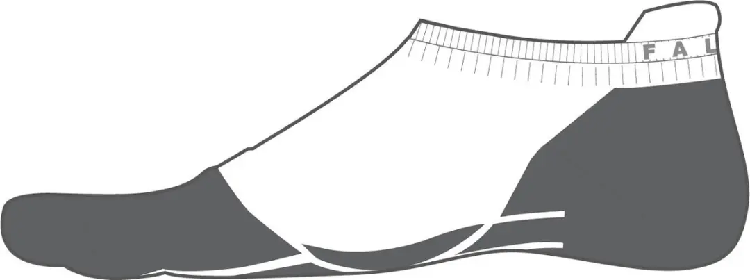 Falke RU4 Invisible Anti-Blaar Hardloopsokken Dames - Wit - Maat 39/40