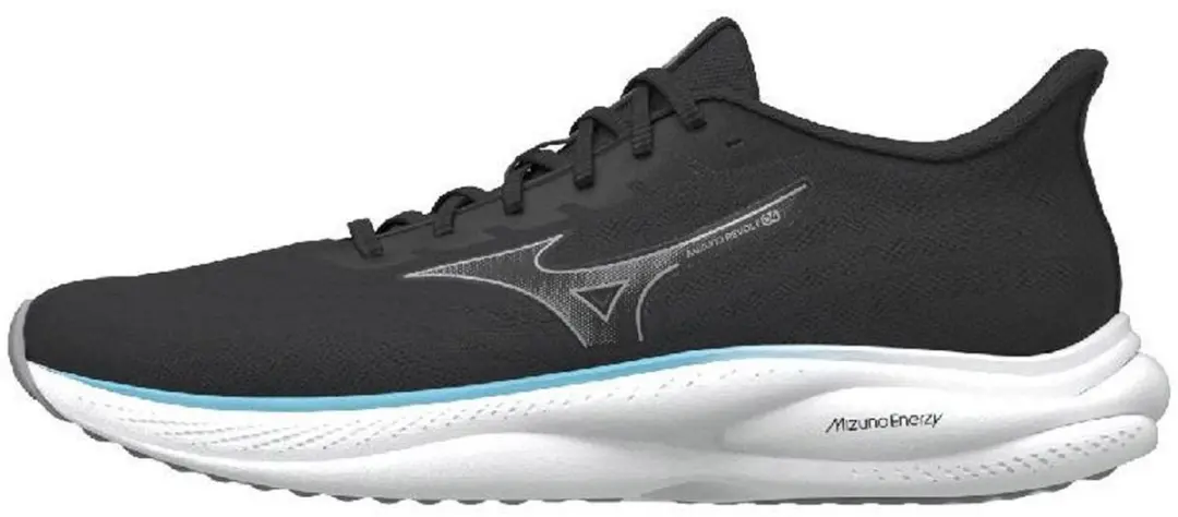 Mizuno Wave Revolt 4 Dames Hardloopschoenen - 40 - Zwart/donkerblauw