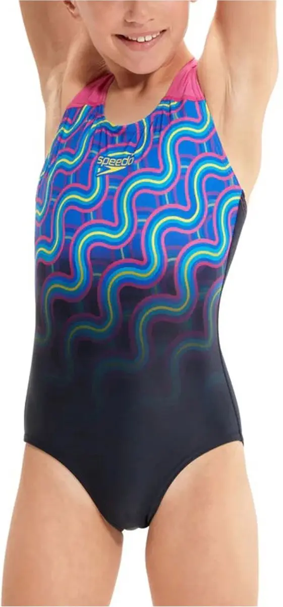 Speedo Sportbadpak 128 - Blauw/Rozewit/Zwart