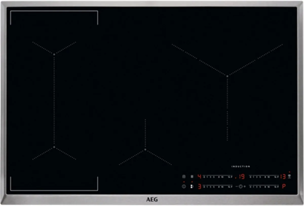 AEG IKE84445XB Inductiekookplaat 80cm - 4 Zones - Zwart