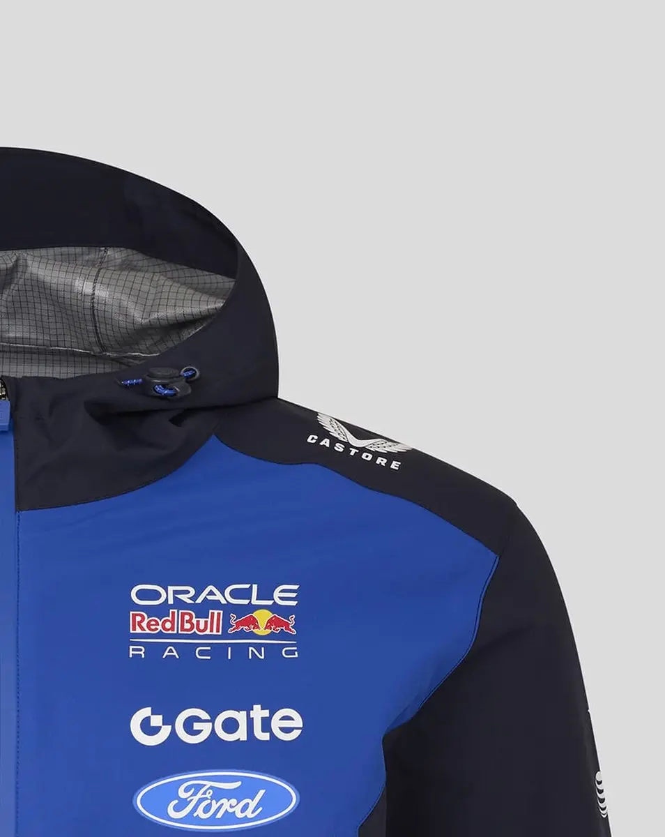 Castore Red Bull Racing Regenjas 2026 - S - Blauw