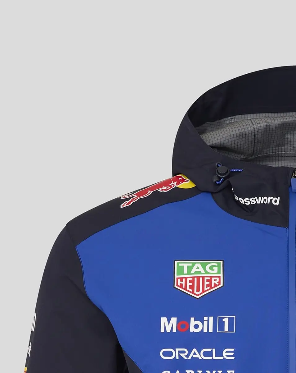 Castore Red Bull Racing Regenjas 2026 - S - Blauw