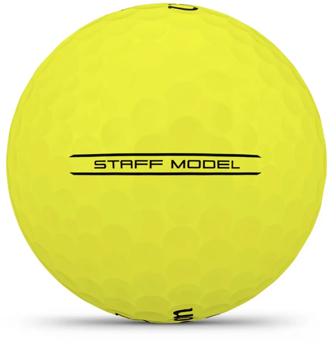 Wilson Staff Model Golfballen Geel - 12 Stuks