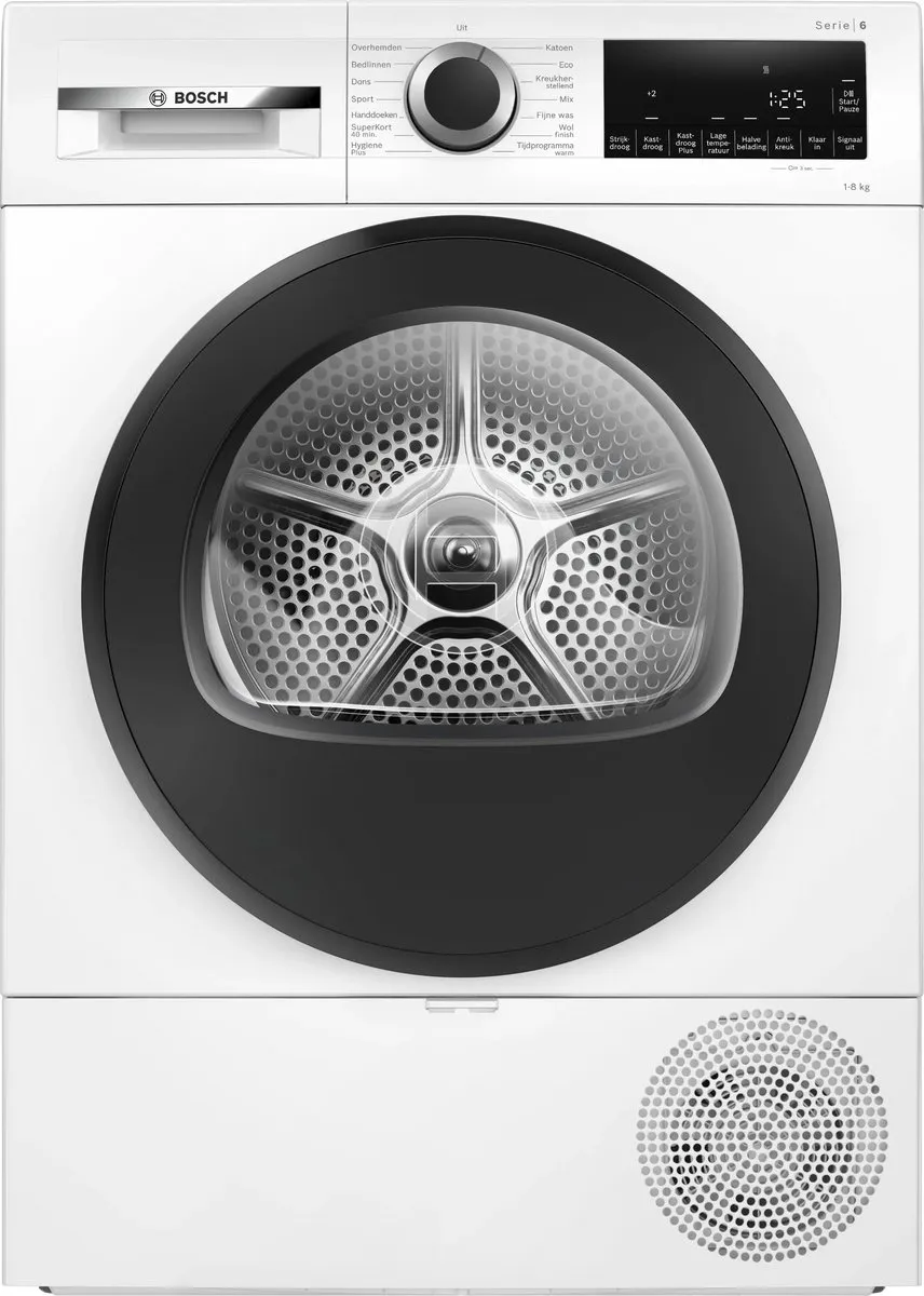 Bosch Serie 6 WQG133DMNL Warmtepompdroger 8 kg