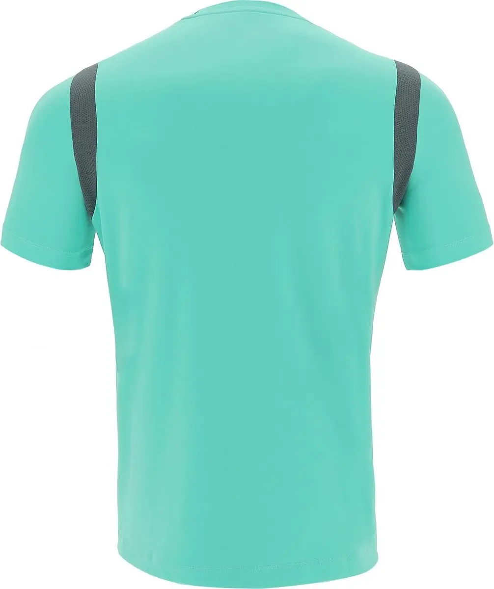 Macron Rodders Shirt Heren - Turkoois/Antraciet 4XL