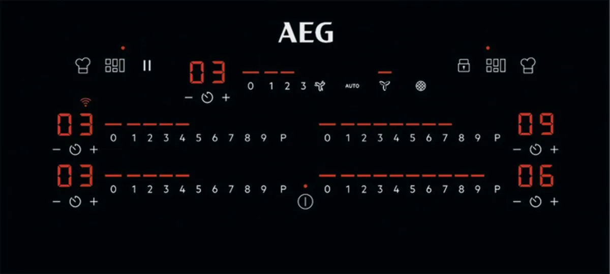 AEG CCE84779CB Inbouw Inductiekookplaat 4 Zones - Zwart
