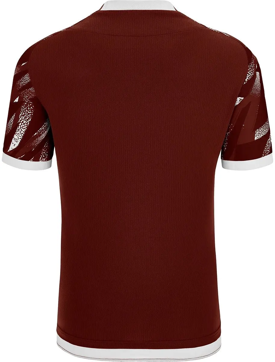 Macron Themis Eco Shirt Heren - M - Bordeaux/Wit - afbeelding 6 van 6