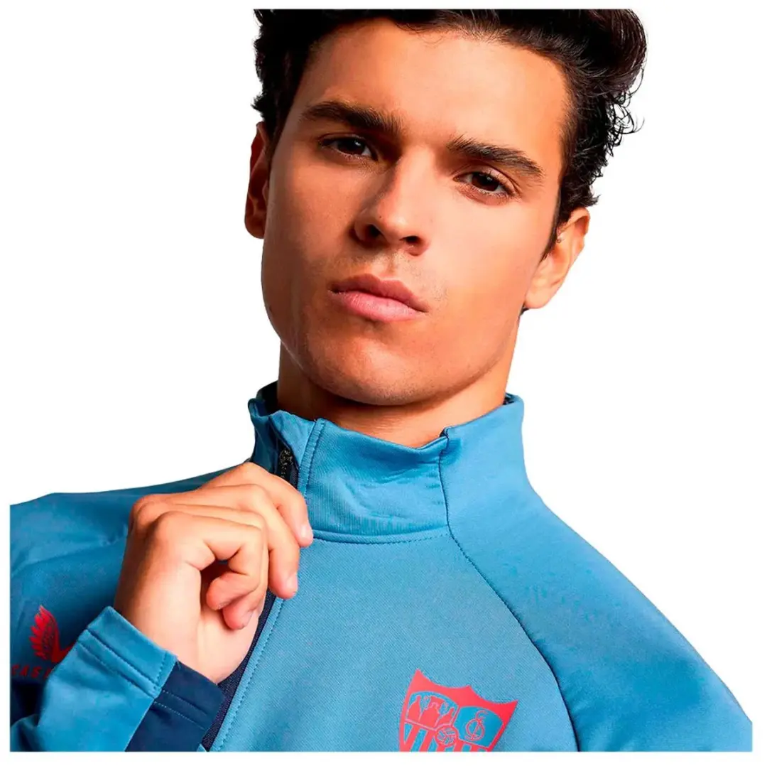 Castore Sevilla FC 24/25 Pro Players Training Sweatshirt - Blauw L