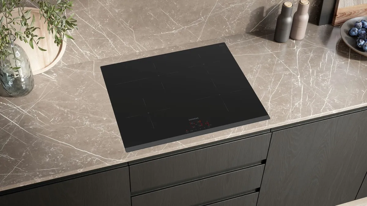 Siemens iQ300 EH631BFB6E Inductiekookplaat 60cm - Zwart
