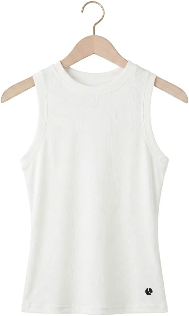 Björn Borg Ace Pocket Ribbed Tank Top - Maat L - Wit