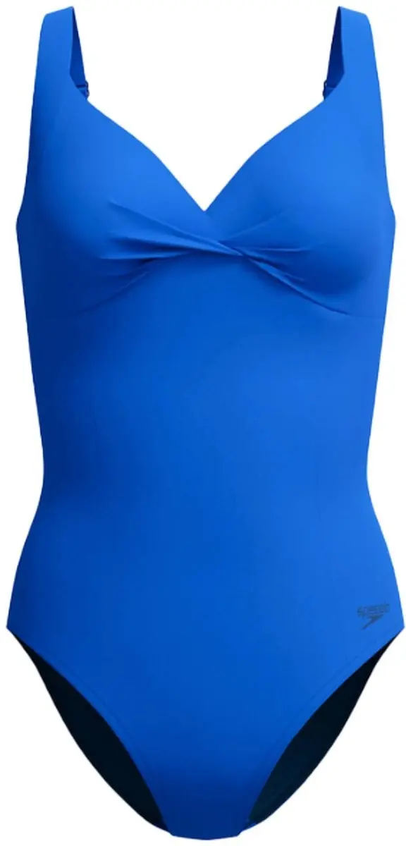 Speedo Shaping Cross Knot Dames Sportbadpak - Blauw - One Size