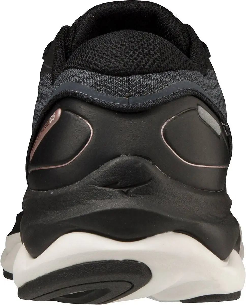 Mizuno Wave Skyrise 3 Hardloopschoenen Dames - 38 - Grijs/Zwart/Roz - afbeelding 6 van 6