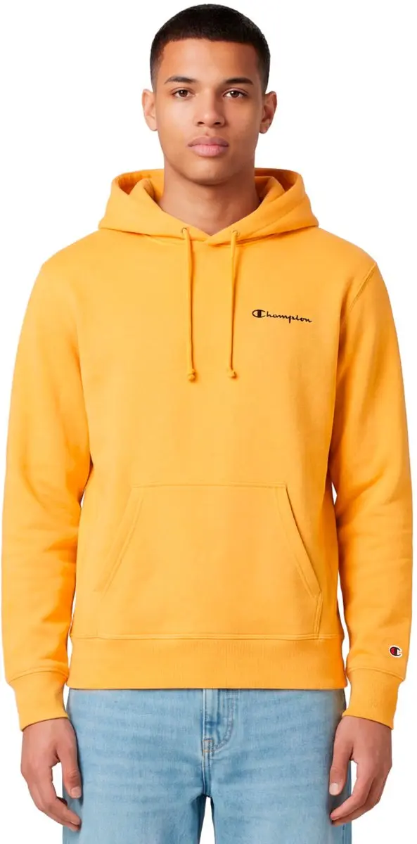 Champion Heren Hooded Sweatshirt Geel - Maat L
