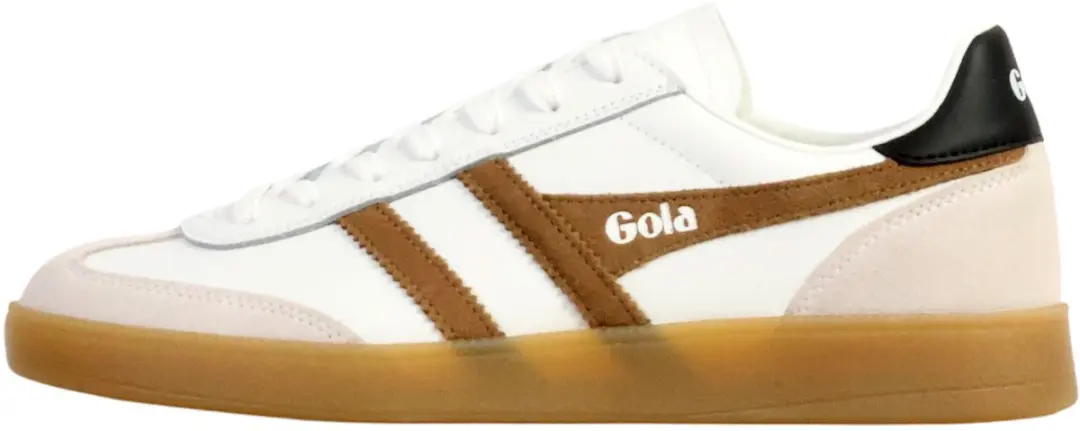 Gola Viper Lage Sneakers - Wit/Tobacco/Evergreen - Maat 43 - afbeelding 6 van 6