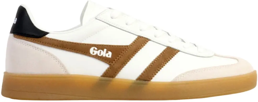 Gola Viper Lage Sneakers - Wit/Tobacco/Evergreen - Maat 43