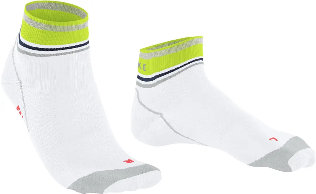 Falke BC Impulse Short Fietssokken - 37/38 - Wit