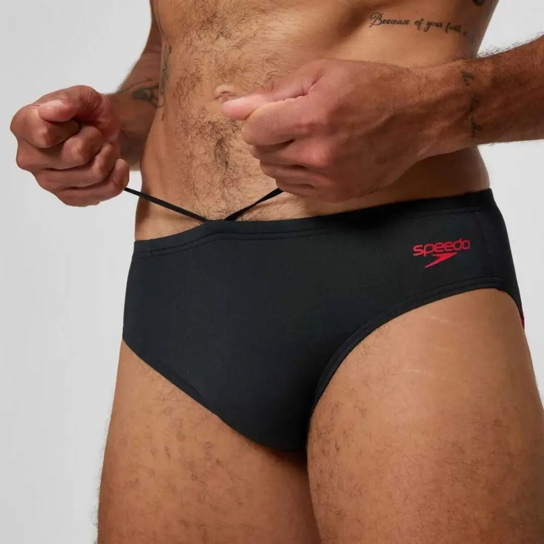 Speedo Hyperboom Zwemslip - UK 34 - Zwart
