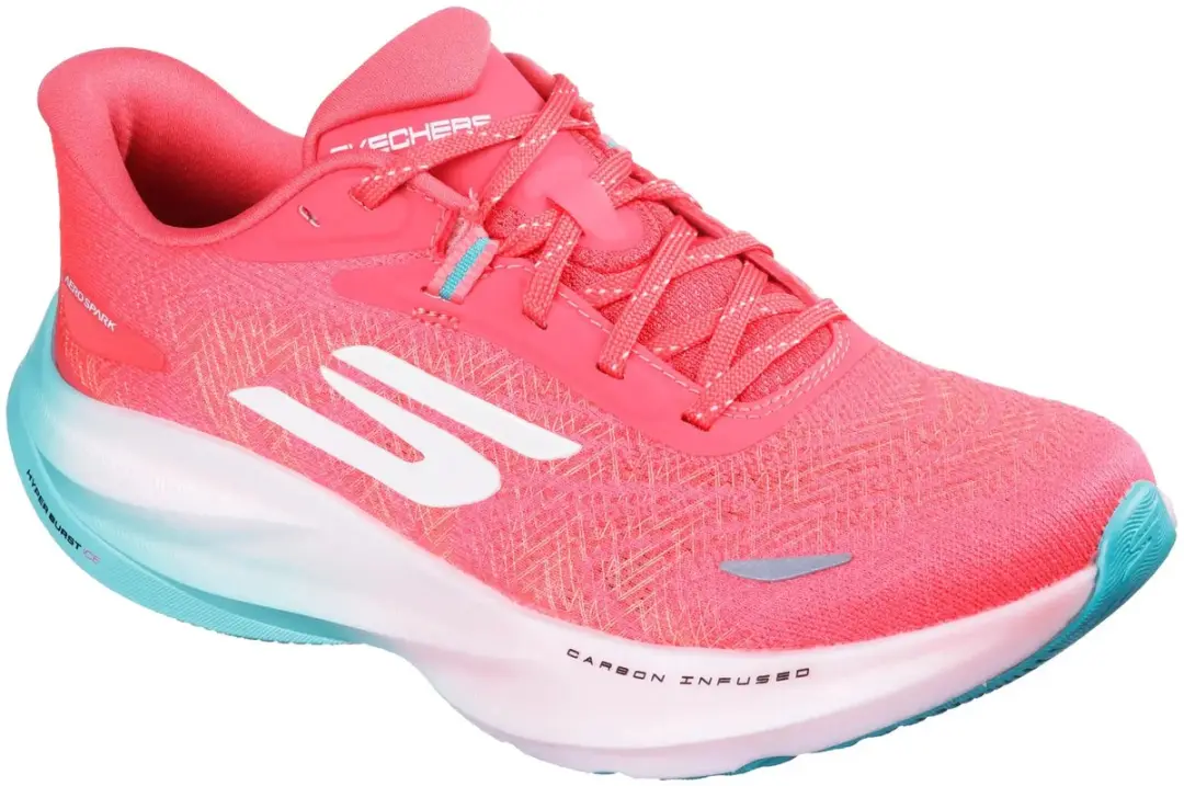 Skechers Aero Spark Hardloopschoenen Dames - 38 - Koraal