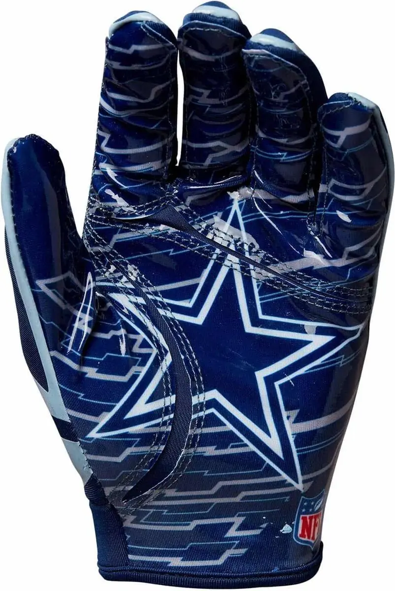 Wilson NFL Jeugd Receiver Gloves Dallas Cowboys - Blauw