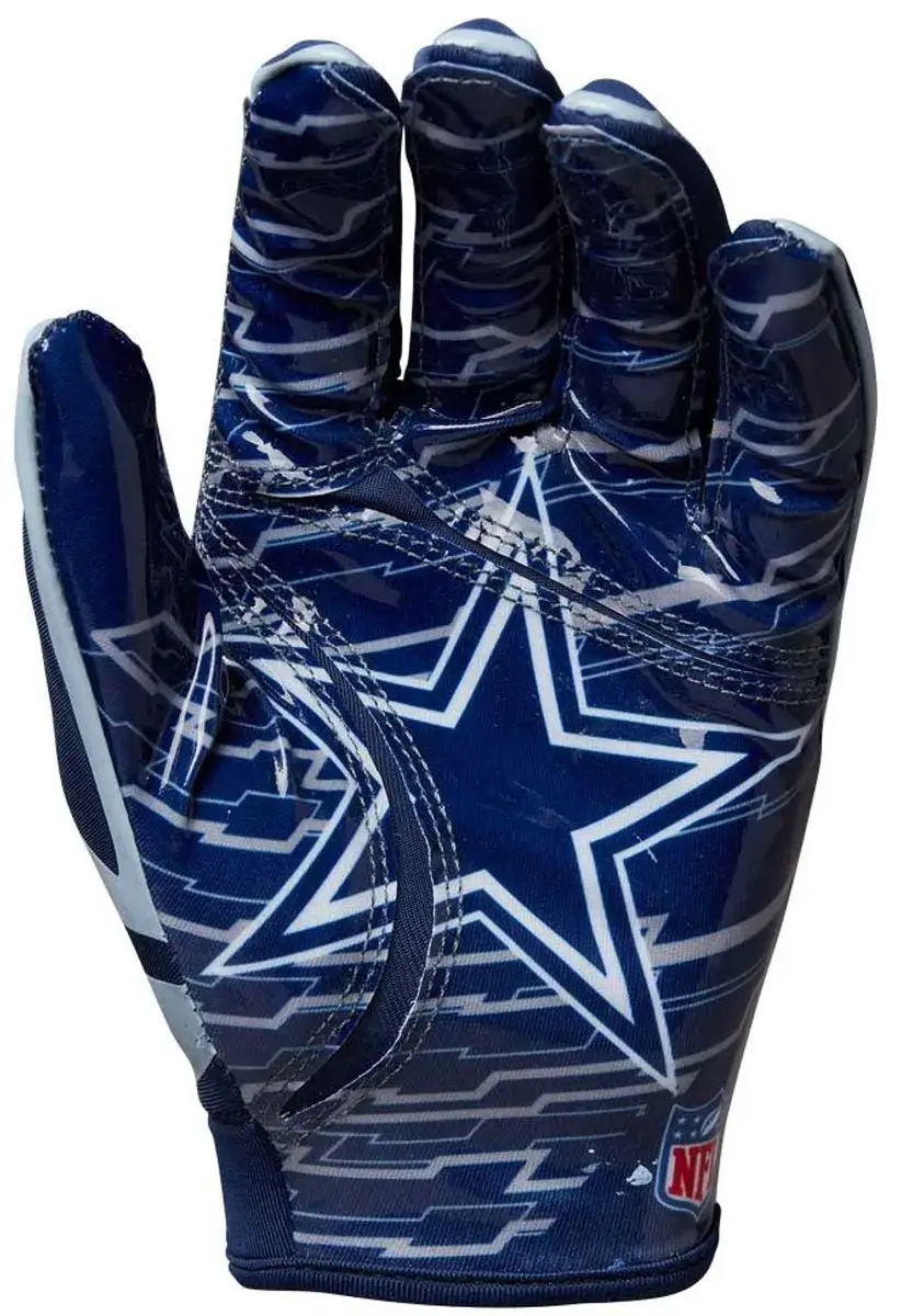 Wilson NFL Jeugd Receiver Gloves Dallas Cowboys - Blauw