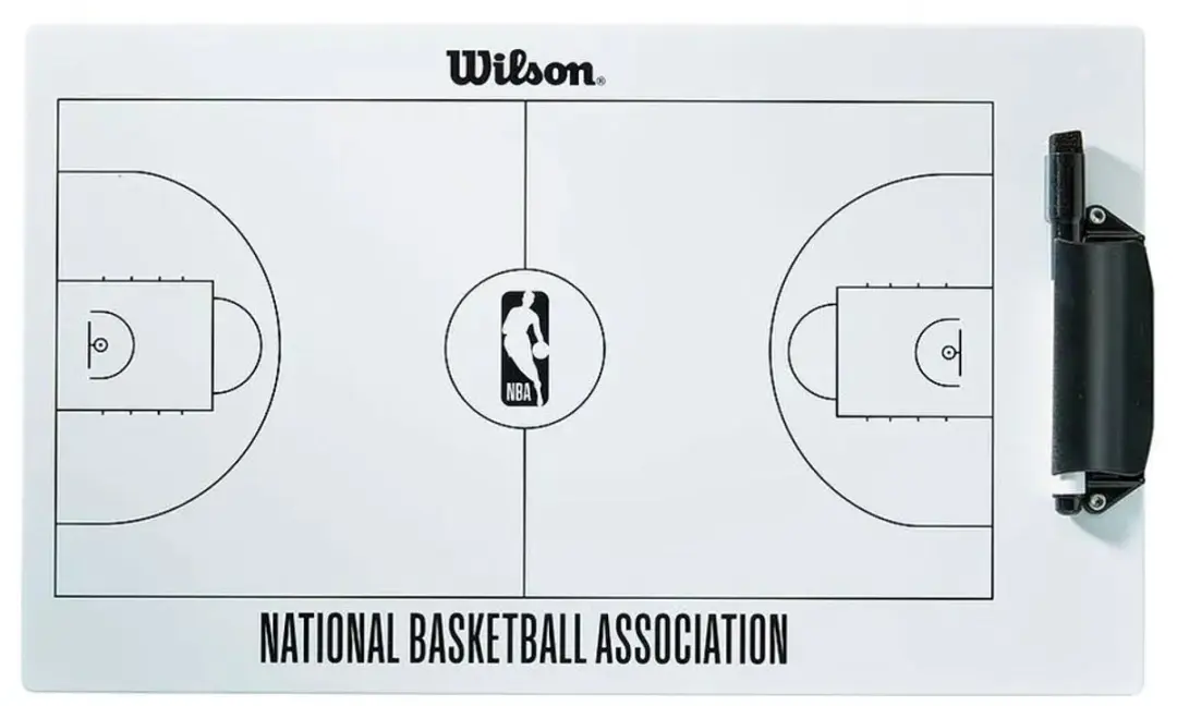 Wilson NBA Coachbord - Basketbal - Wit/Zwart