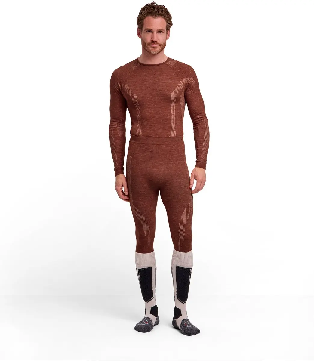Falke 3/4 Wool-Tech Tights - M - Bruin