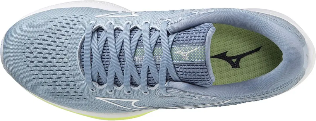 Mizuno Wave Rider 25 Sportschoenen - 36.5 - Lichtblauw/Wit