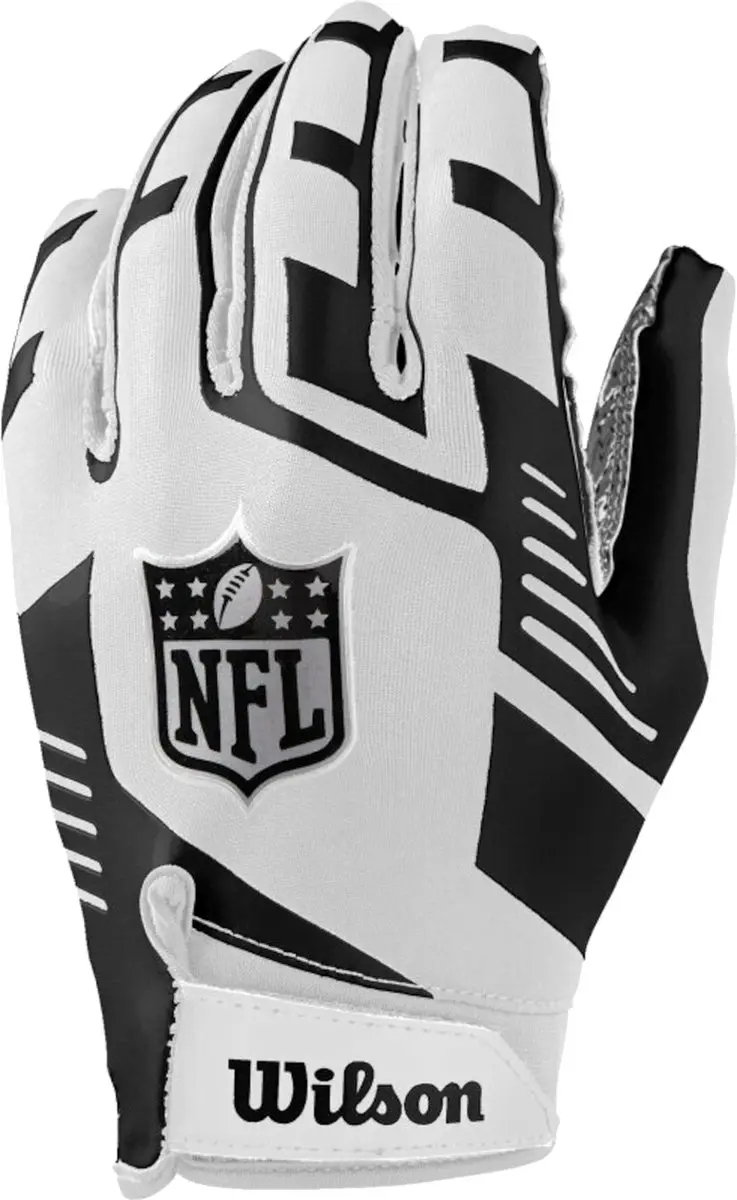 Wilson NFL American Football Handschoenen - Wit/Zwart