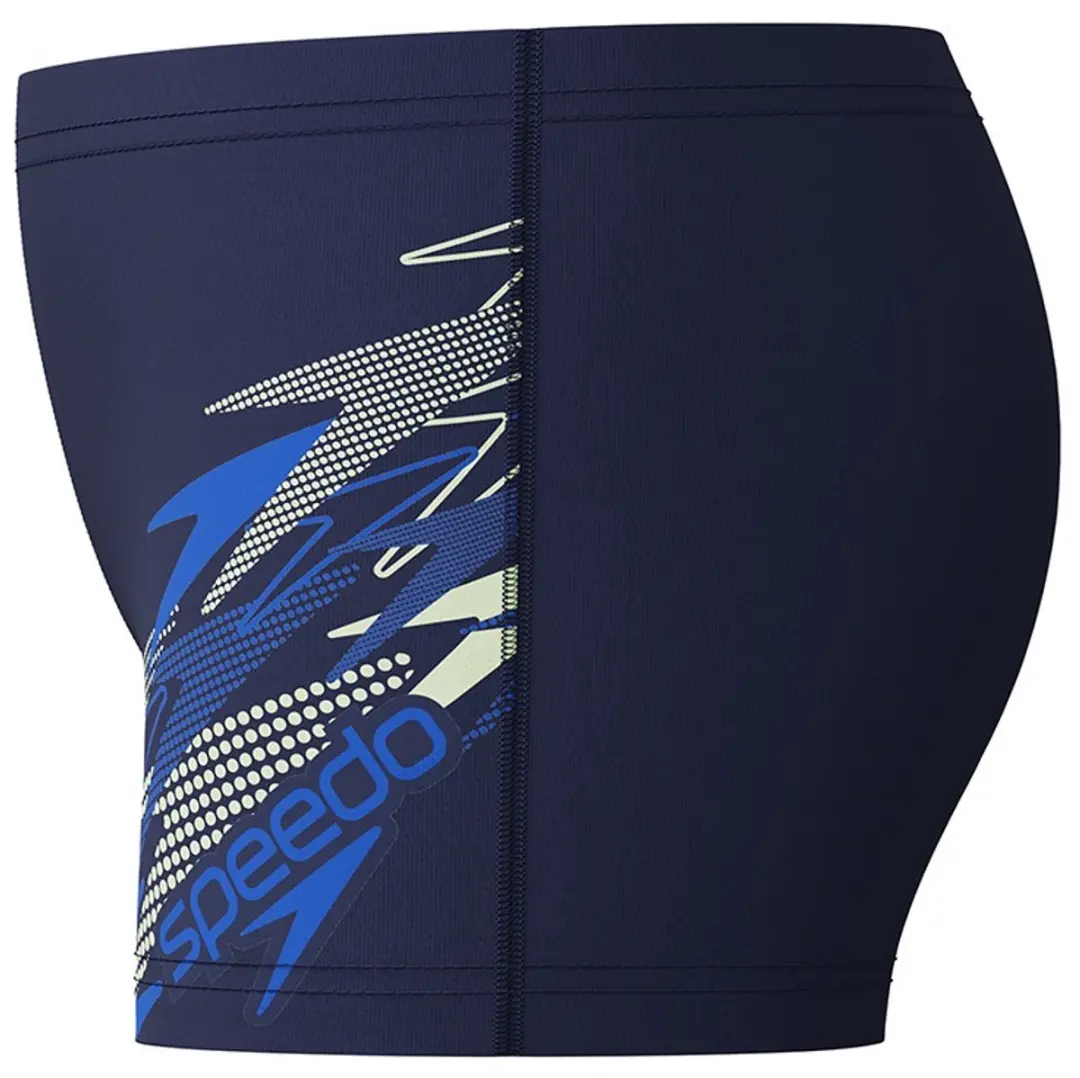 Speedo Medley Logo Aquashort Jongens 164 - Marine