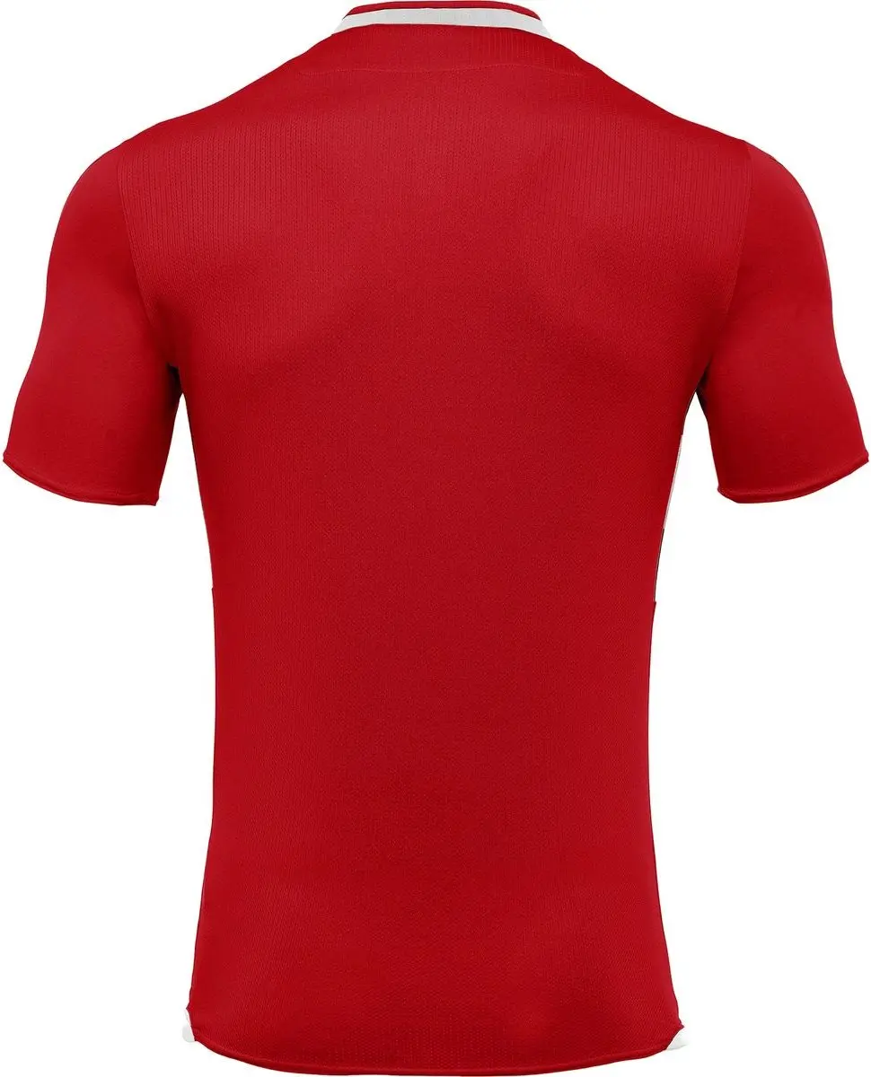 Macron Kimah Shirt Heren Korte Mouw - XXL - Rood/Wit
