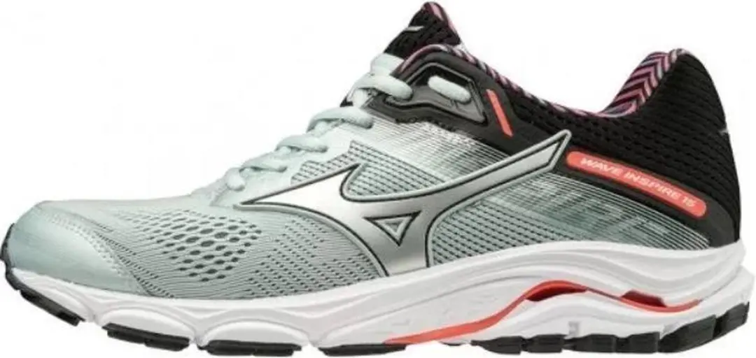 Mizuno Wave Inspire 15 Sportschoenen 38.5 - Grijs/Zilver/Zwart - afbeelding 6 van 6