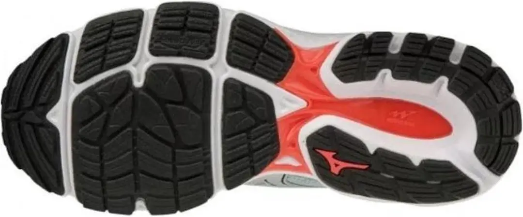 Mizuno Wave Inspire 15 Sportschoenen 38.5 - Grijs/Zilver/Zwart