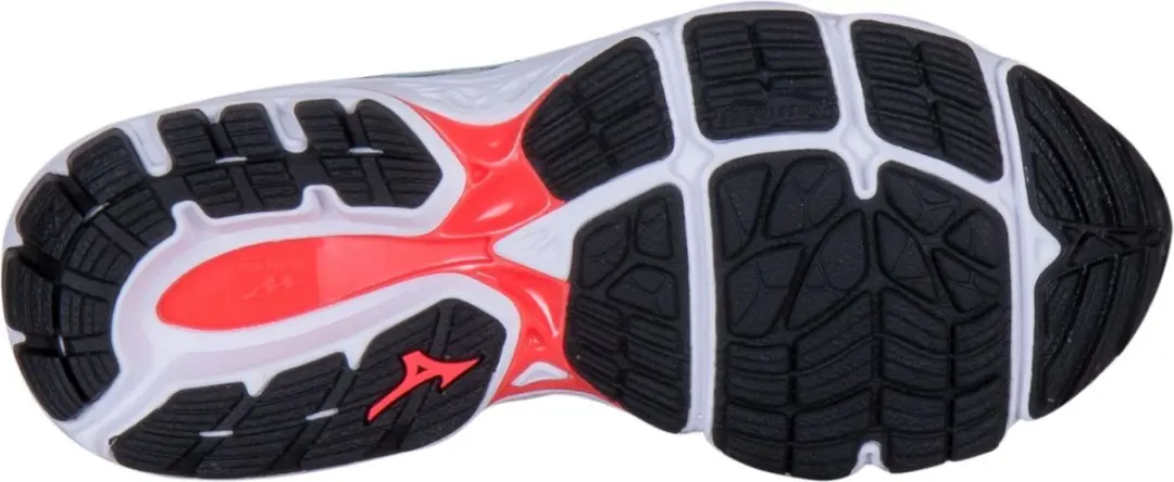 Mizuno Wave Inspire 15 Sportschoenen 38.5 - Grijs/Zilver/Zwart