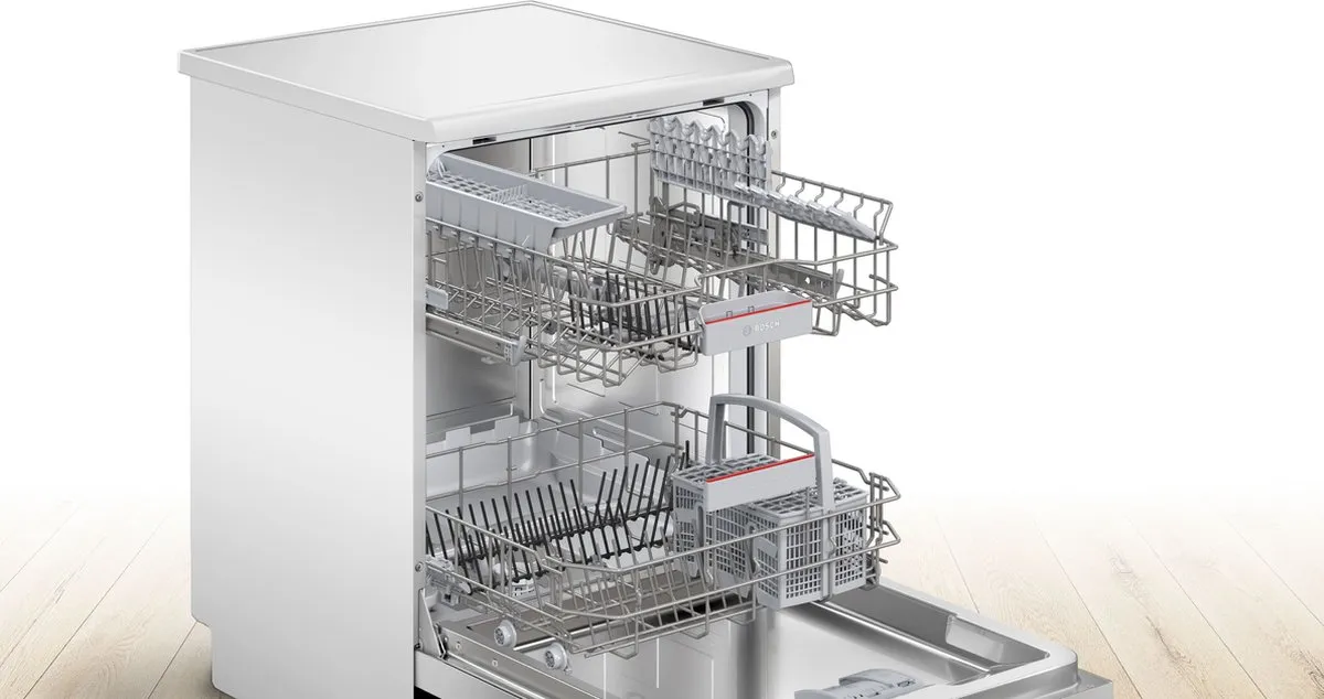 Bosch Serie 4 SMS4HTW00E Vaatwasser 13 Couverts - Wit - afbeelding 6 van 6