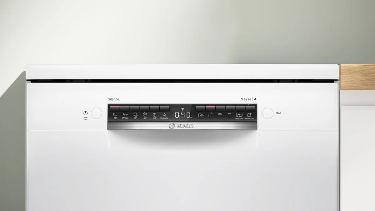 Bosch Serie 4 SMS4HTW00E Vaatwasser 13 Couverts - Wit