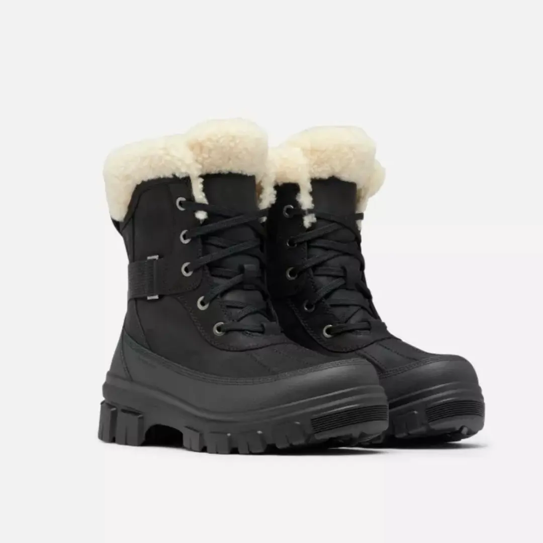 Sorel Torino V Parc WP Dames Snowboots - Black/Sea Salt