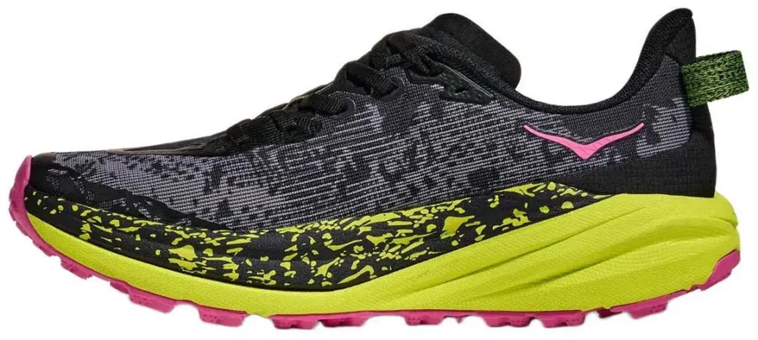 Hoka Speedgoat 6 Trailschoenen - Vrouw - EU 41 1/3 - Zwart