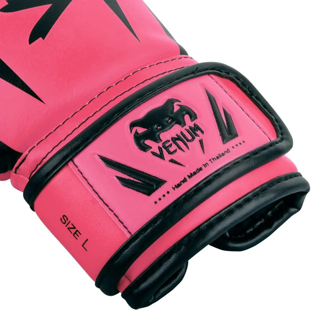 Venum Elite Kids Bokshandschoenen 6 OZ - Roze/Zwart