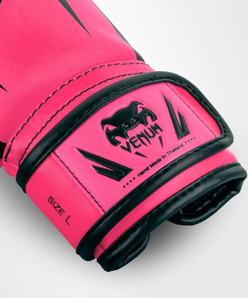 Venum Elite Kids Bokshandschoenen 6 OZ - Roze/Zwart
