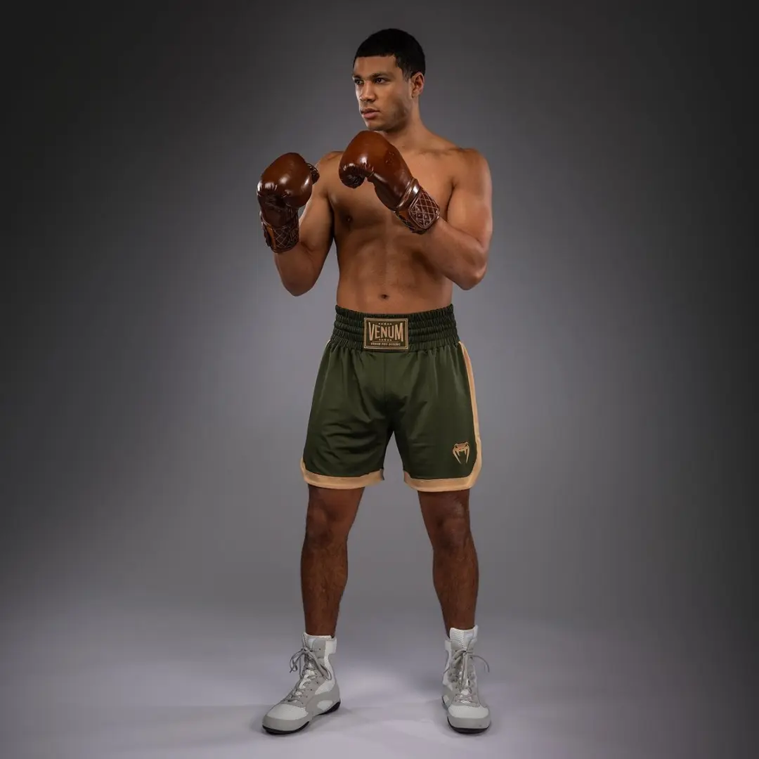 Venum Classic Boxing Shorts XXL - Militair Groen Zand
