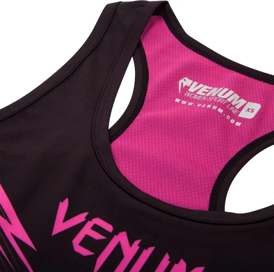 Venum Razor Tanktop Dames - L - Zwart Roze - afbeelding 6 van 6