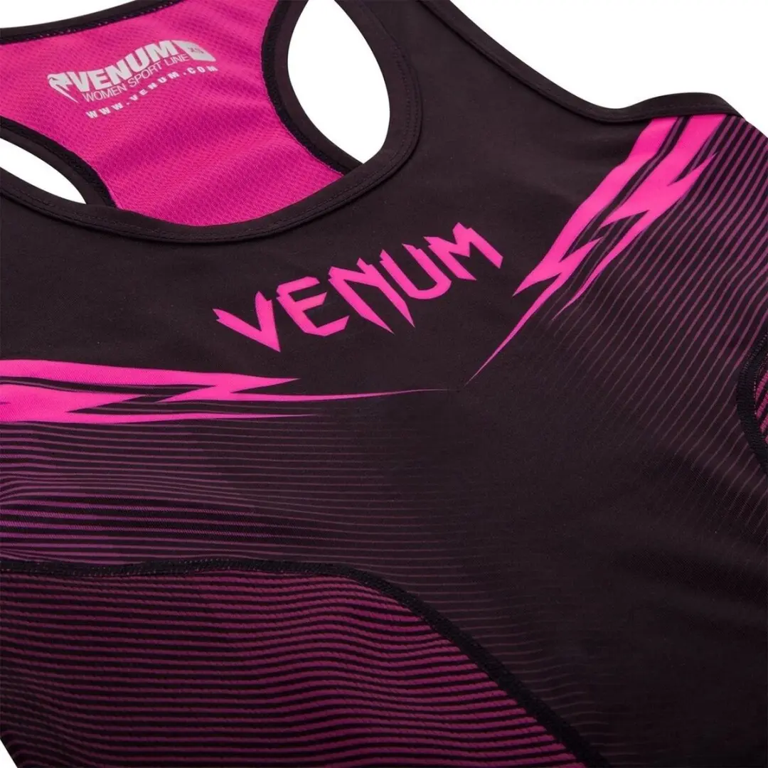 Venum Razor Tanktop Dames - L - Zwart Roze